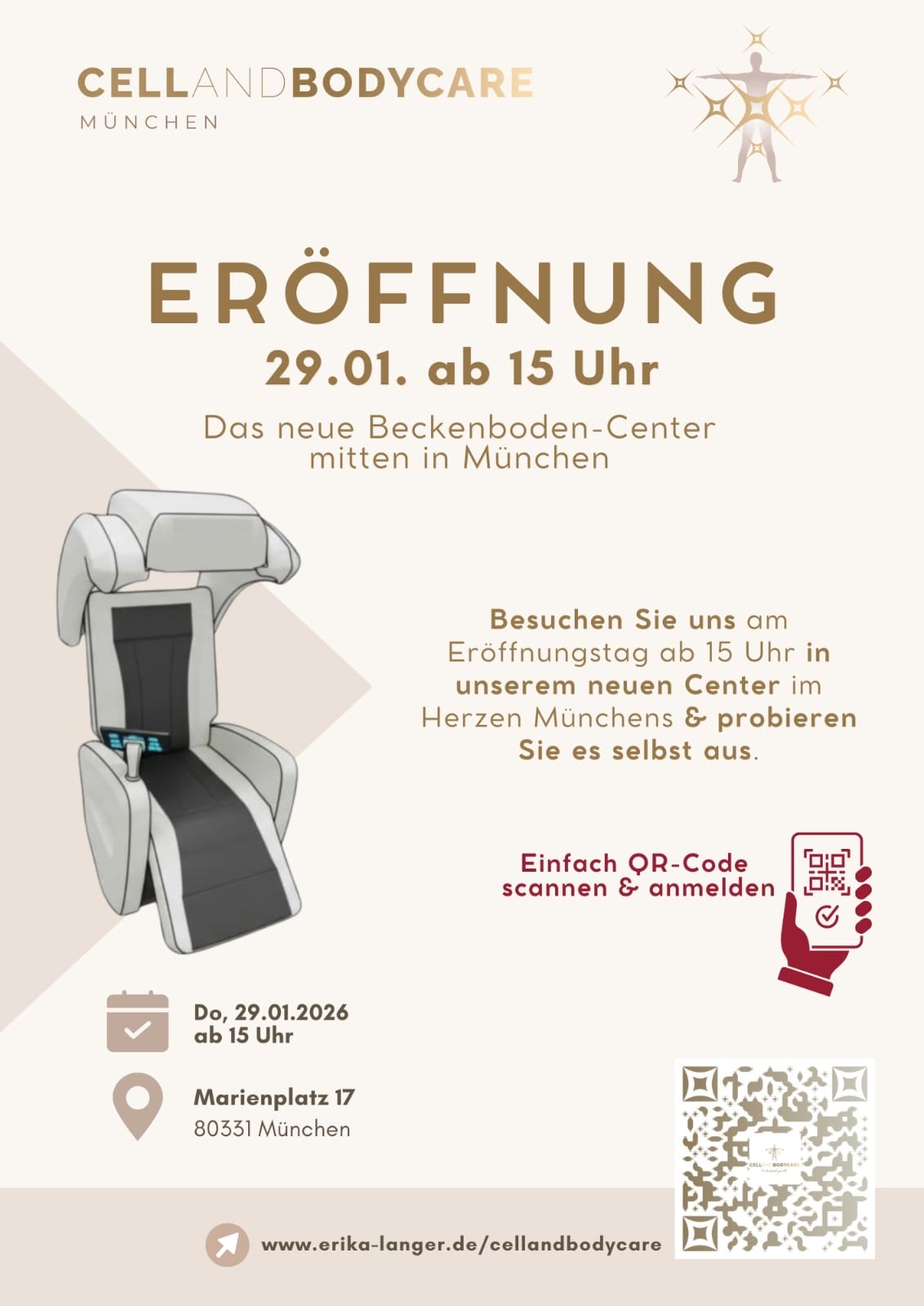 Beckenbodentraining München Marienplatz – CELLANDBODYCARE